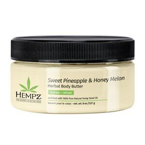 Hempz Sweet Pineapple & Honey Melon Herbal Body Butter, 8 Oz.